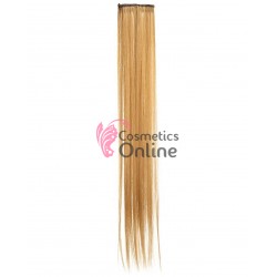 Extensie de par suvita dubla dreapta Vigurous de 45 cm cu 2 clipsuri SUV - 39436 Blond Inchis